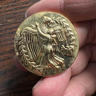 蒂克钱币-第58场 外国散币 奥运/博览会纪念章免佣限时拍 - 日本 1980年墨西哥奥运会纪念黄铜章