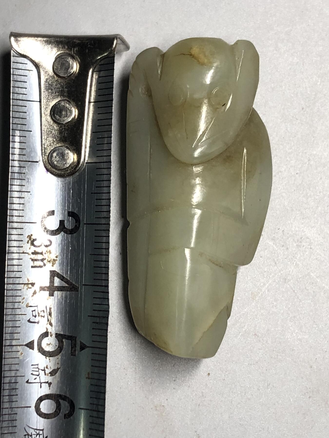 喵了个咪的第三期木器杂项小摆件拍卖 和田玉猴