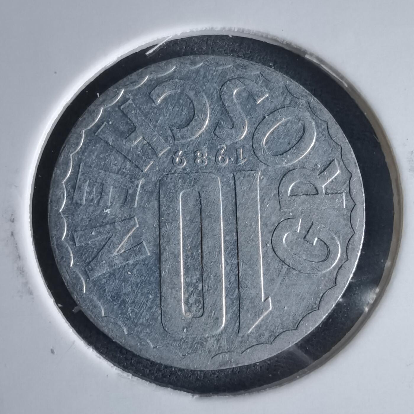 沼泽如烟--第980场 奥地利1989年10格罗申