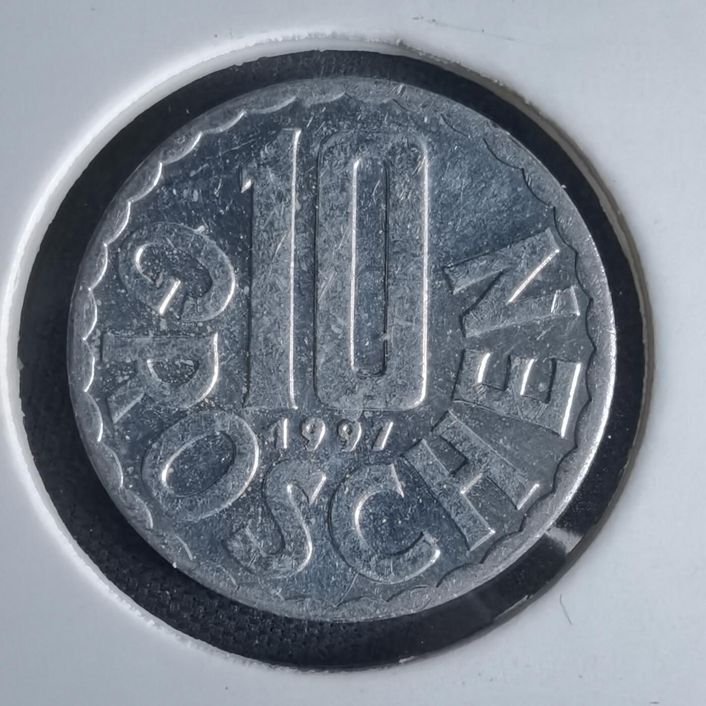 沼泽如烟--第980场 奥地利1997年10格罗申