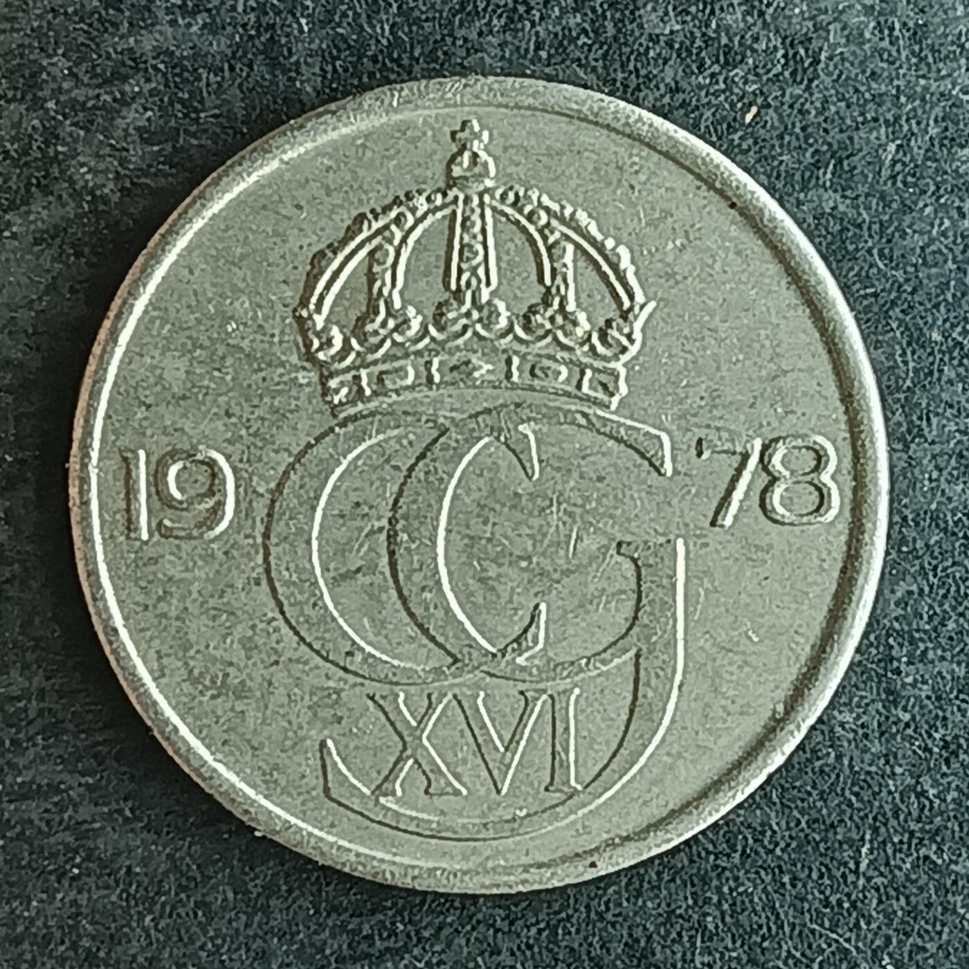 逸泉钱币2026第十四场世界各国散币纪念币A1214-1613 1589 瑞典25 欧尔