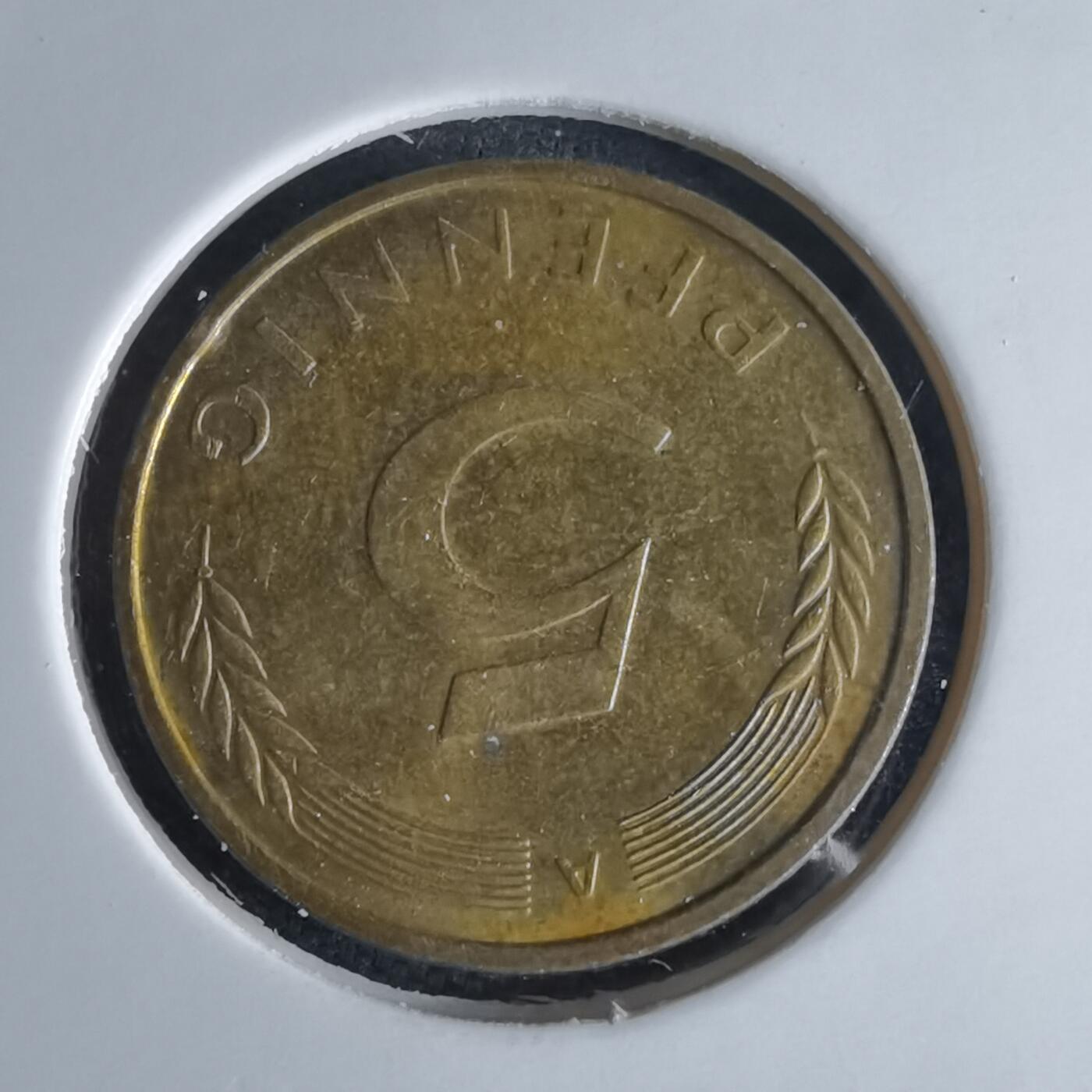 沼泽如烟--第980场 德国1992年5芬尼