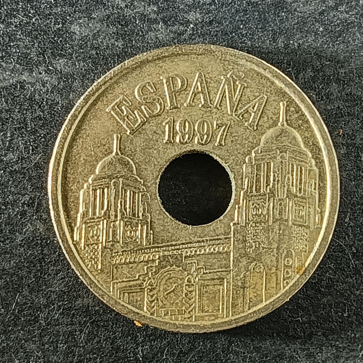 逸泉钱币2026第十四场世界各国散币纪念币A1214-1613 1419 西班牙25比塞塔