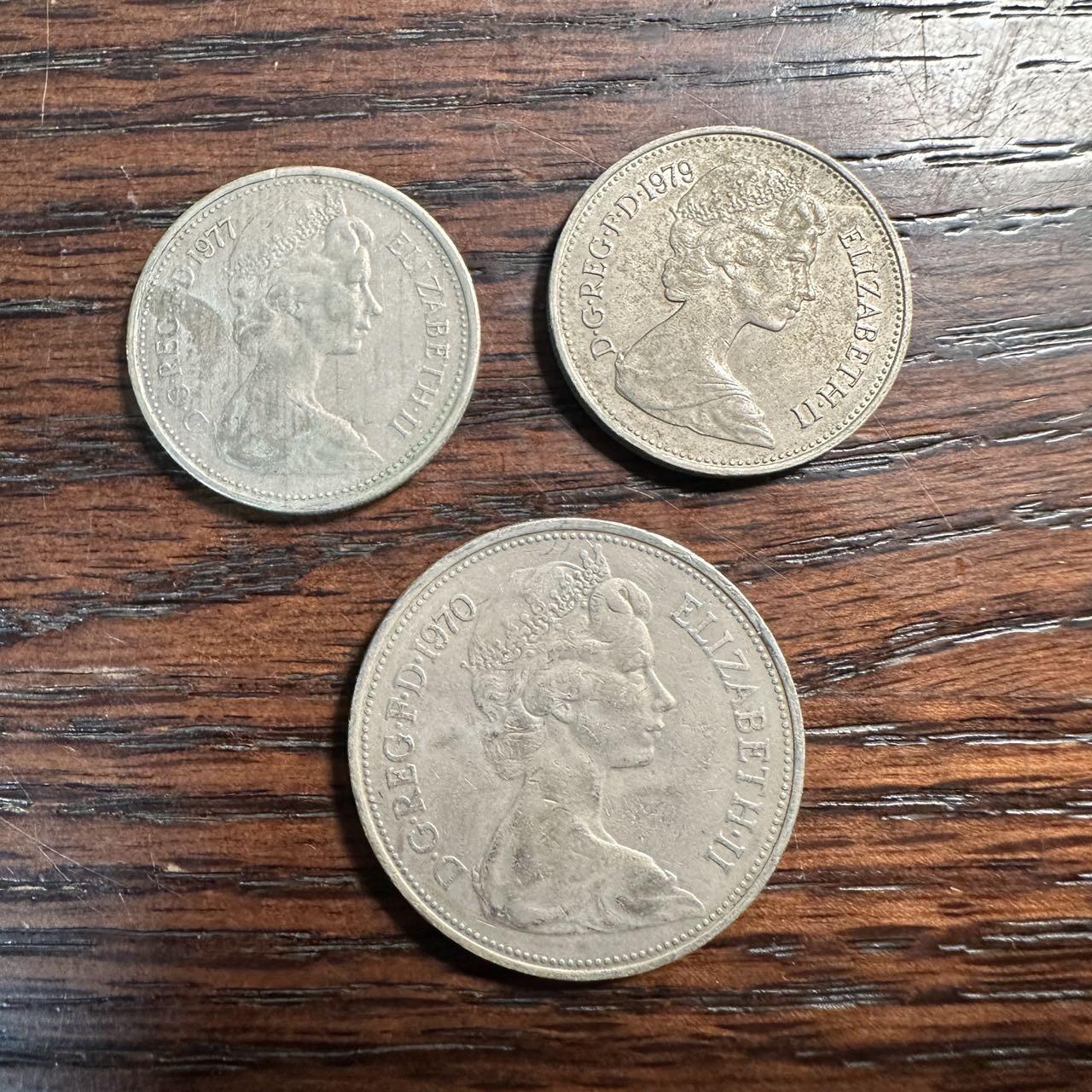 蒂克钱币-第58场 外国散币 奥运/博览会纪念章免佣限时拍 英国 便士散币三枚