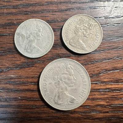 蒂克钱币-第58场 外国散币 奥运/博览会纪念章免佣限时拍 - 英国 便士散币三枚