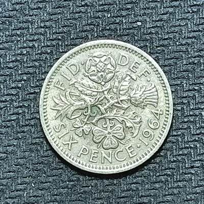 逸泉钱币2026B世界钱币纪念币纸币第八组B831-1230 - 911英国6便士