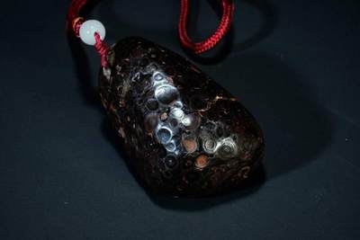 上海都达杂项专场十二（全场包邮】 - 陨石手把件89-3