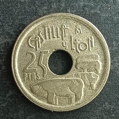 逸泉钱币2026第十四场世界各国散币纪念币A1214-1613 - 1495 西班牙25比赛塔