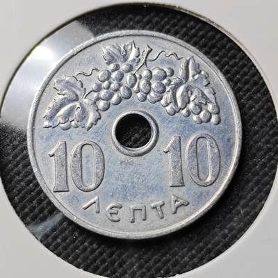 KK钱币收藏小铺  第390期  2月预留时间 周末发货 -  希腊10雷普塔
