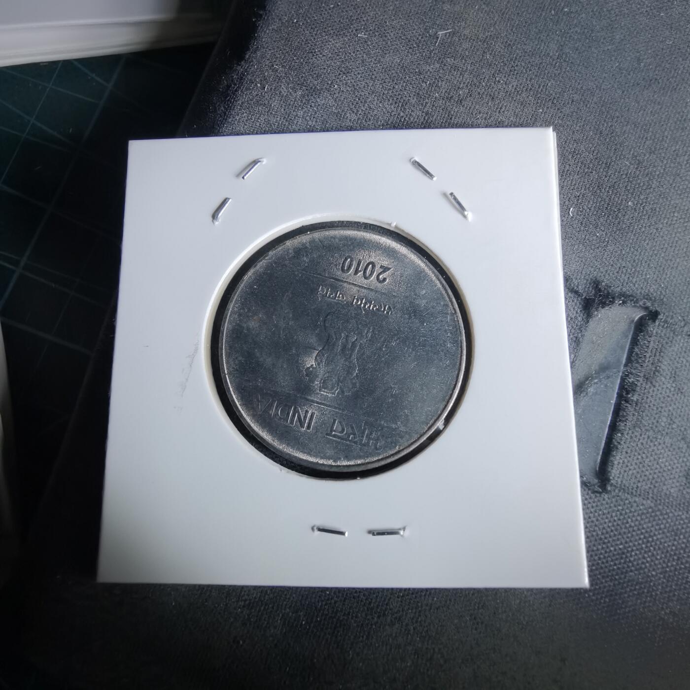 沼泽如烟--第980场 印度2010年2卢比