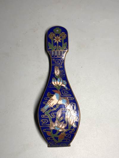 第五期杂项配饰拍卖 - 铜胎珐琅彩吊坠