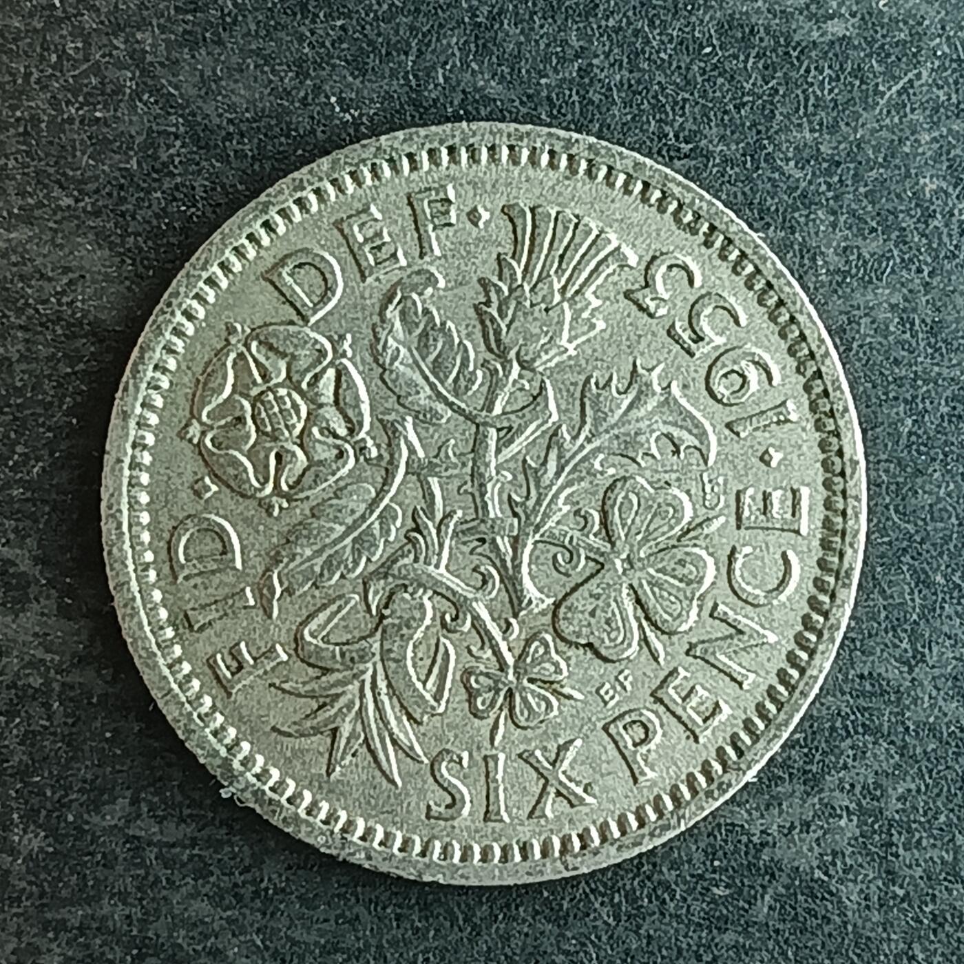 逸泉钱币2026第十四场世界各国散币纪念币A1214-1613 1569 英国六便士