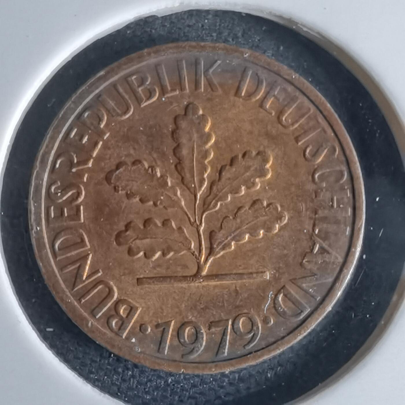 沼泽如烟--第980场 德国1979年1芬尼