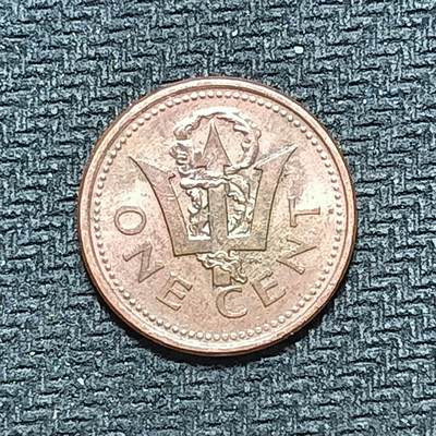 逸泉钱币2026B世界钱币纪念币纸币第八组B831-1230 - 912巴巴多斯1分