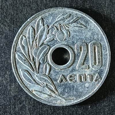 逸泉钱币2026第十四场世界各国散币纪念币A1214-1613 - 1383 希腊20雷普塔