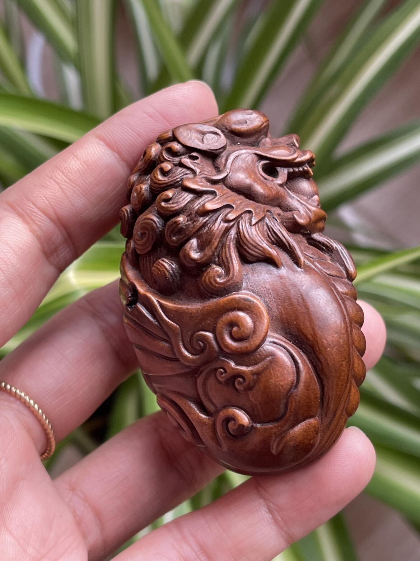 喵了个咪的第三期木器杂项小摆件拍卖 黄杨木貔貅