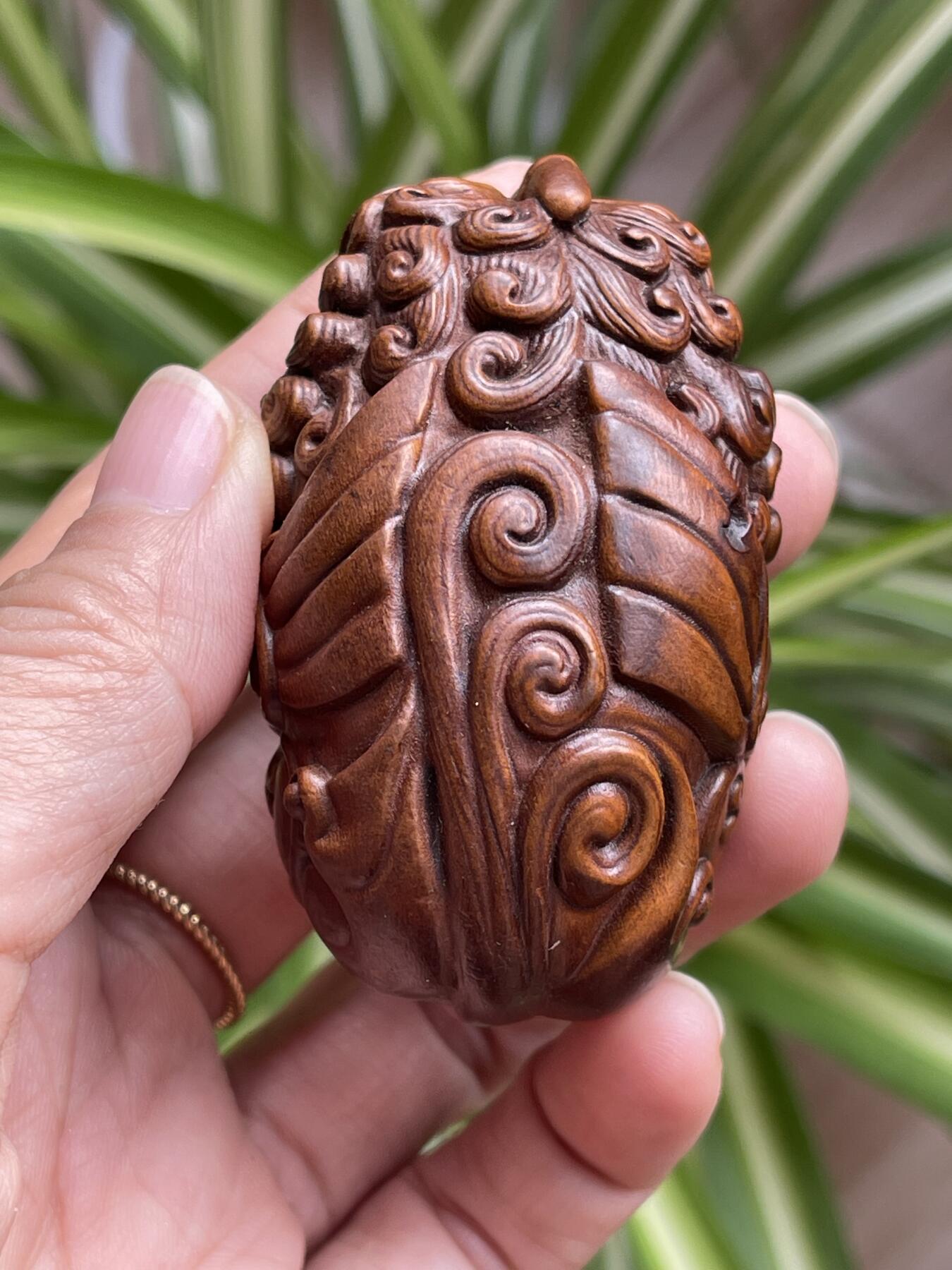 喵了个咪的第三期木器杂项小摆件拍卖 黄杨木貔貅