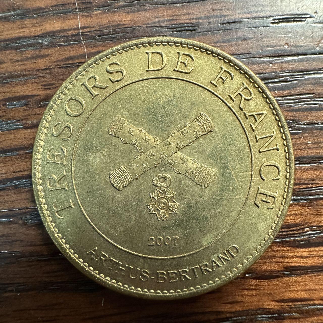 蒂克钱币-第58场 外国散币 奥运/博览会纪念章免佣限时拍 2007年法国“法国珍宝（Trésors de France）”系列勃朗峰纪念章