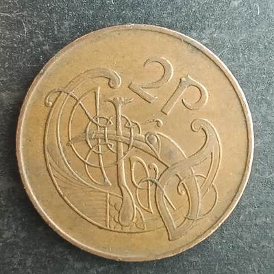 逸泉钱币2026第十四场世界各国散币纪念币A1214-1613 - 1448 爱尔兰2便士