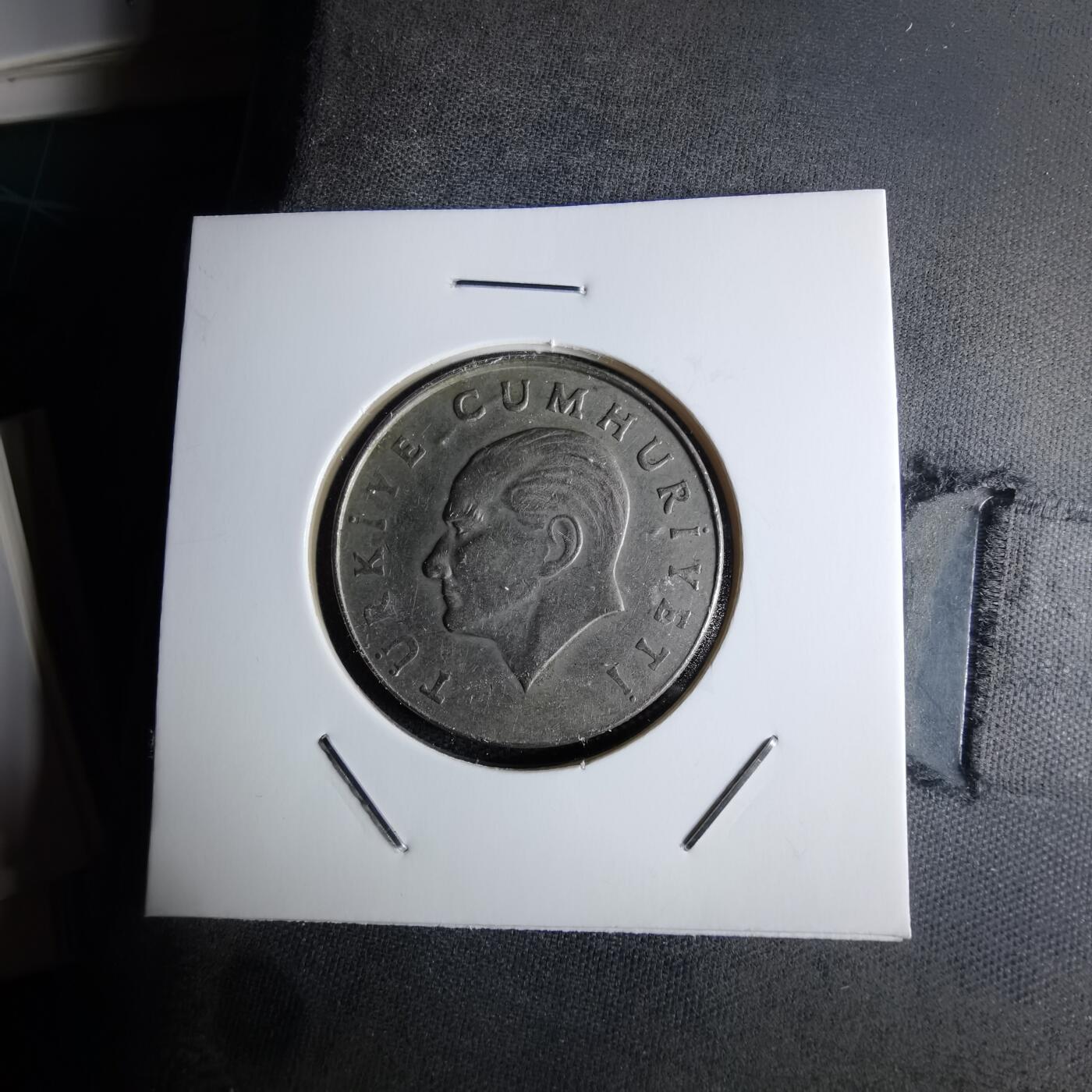 沼泽如烟--第979场 土耳其1985年50里拉