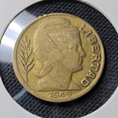 KK钱币收藏小铺  第390期  2月预留时间 周末发货 -  1949阿根廷20分铜币