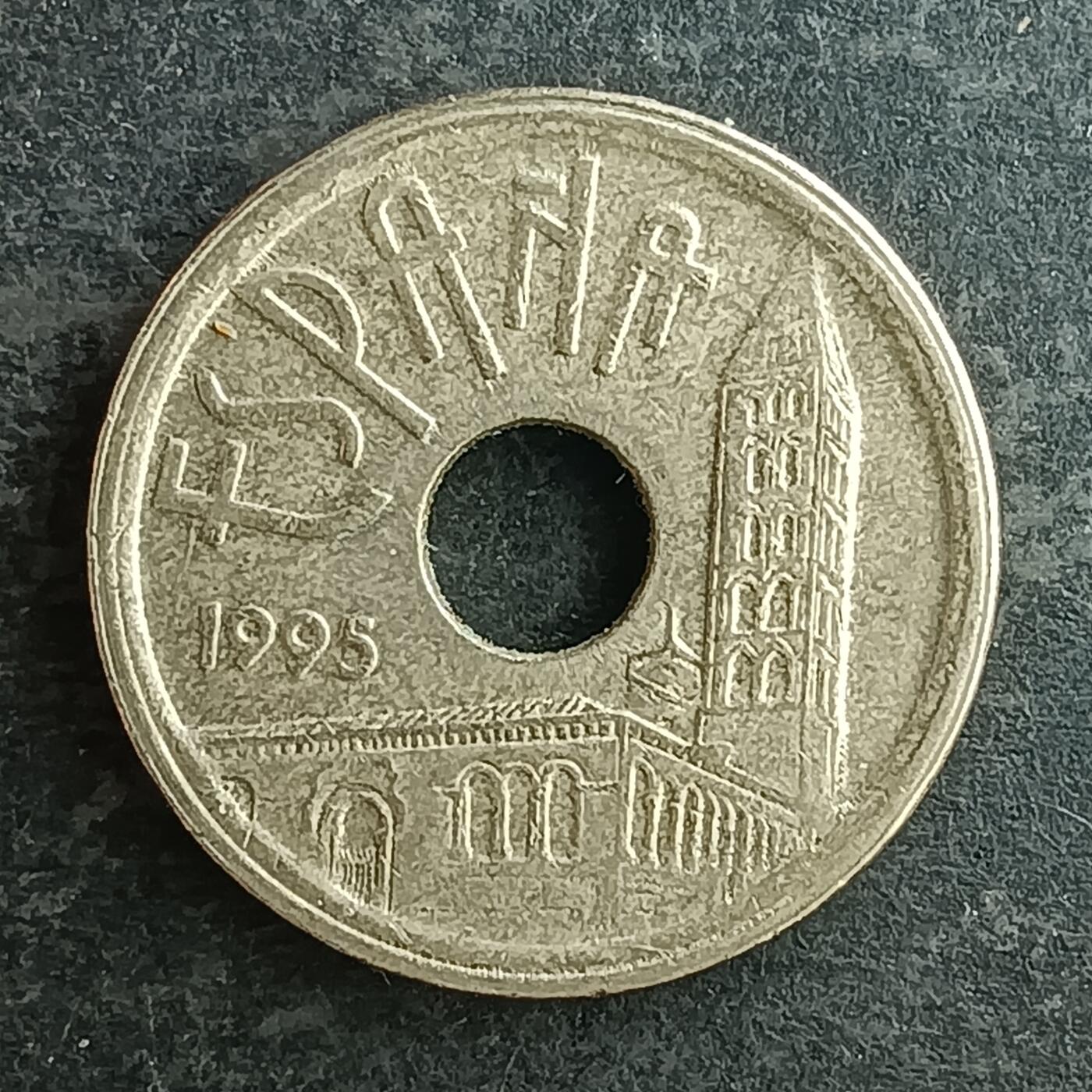 逸泉钱币2026第十四场世界各国散币纪念币A1214-1613 1495 西班牙25比赛塔