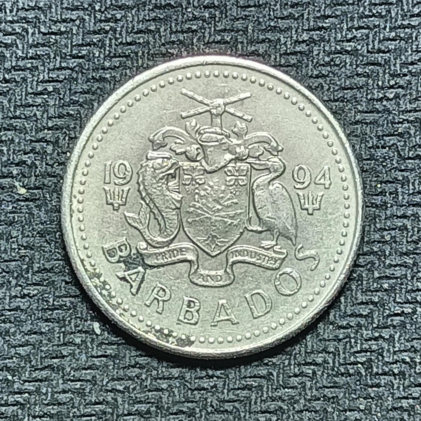 逸泉钱币2026B世界钱币纪念币纸币第八组B831-1230 931巴巴多斯25分