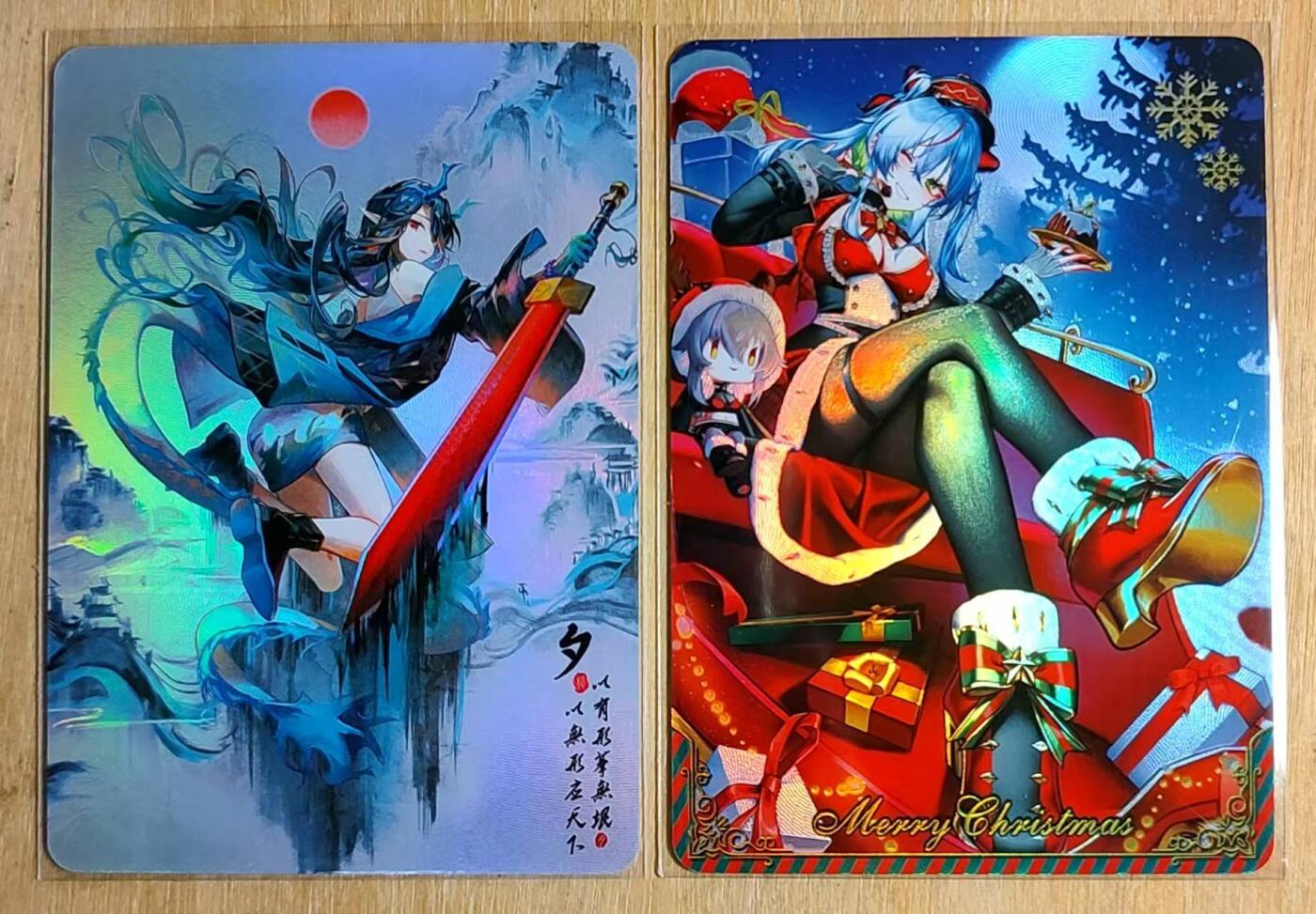 春节前倒数第二场！！龙虎卡牌-七四场（满200元包邮，无佣金，每周六结拍，欢迎送拍） 折光彩闪2张 驴打滚卡牌 龙年限定卡+满赠卡