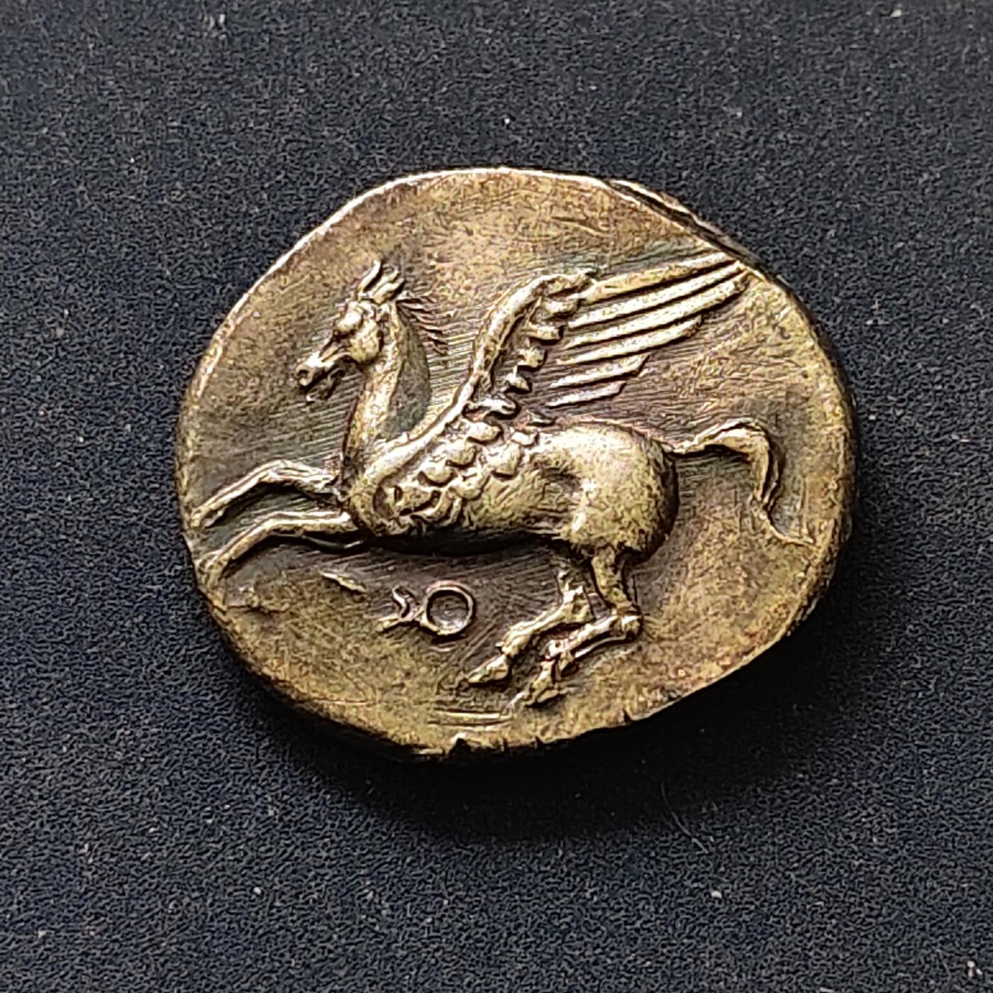 【全场包邮】纯粹捡漏拍498场-持续更新中 【古币·自辨】古希腊/罗马早期打制币-飞马（材质自辨无售后）