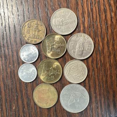 蒂克钱币-第58场 外国散币 奥运/博览会纪念章免佣限时拍 - 韩国 散币 10枚