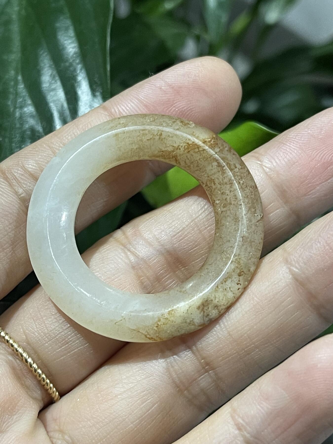 喵了个咪的第二期玉器杂项拍卖 和田玉环