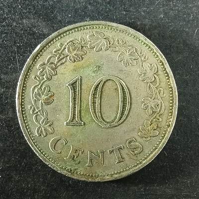 逸泉钱币2026第十四场世界各国散币纪念币A1214-1613 - 1464 马耳他10分