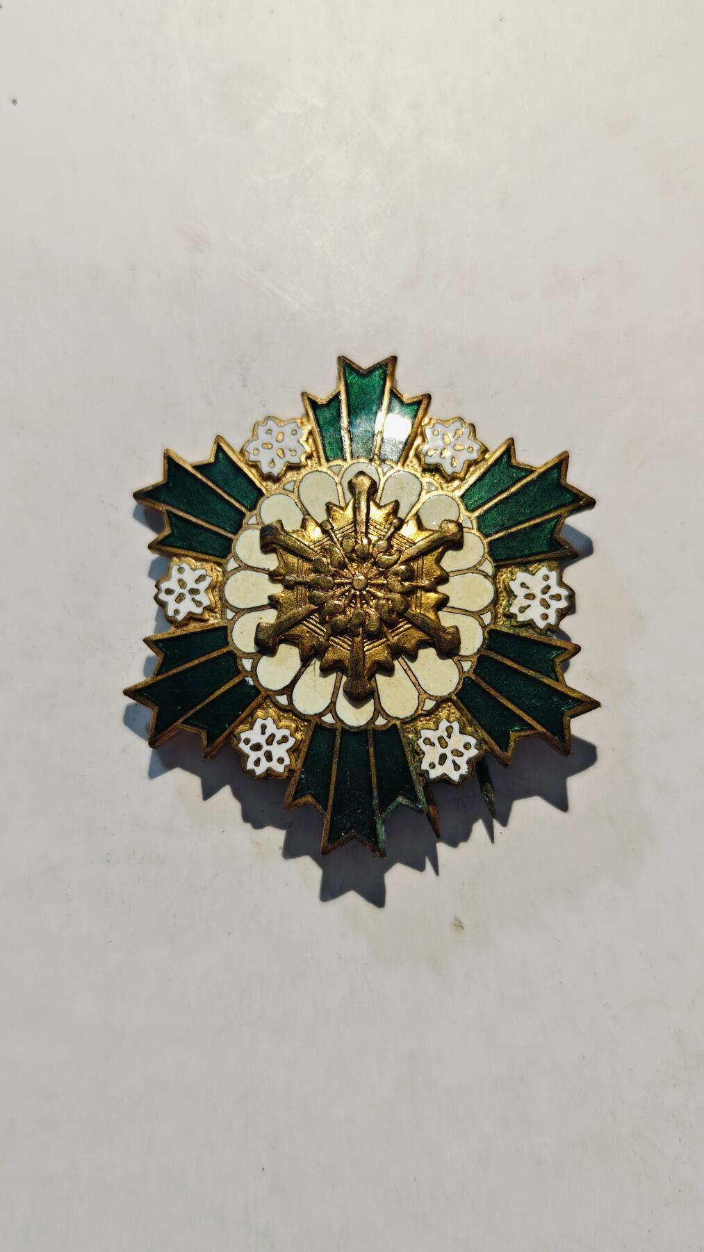 东亚勋章徽章主题拍卖7（80件） 琦玉县 消防自治二十周年纪念 珐琅