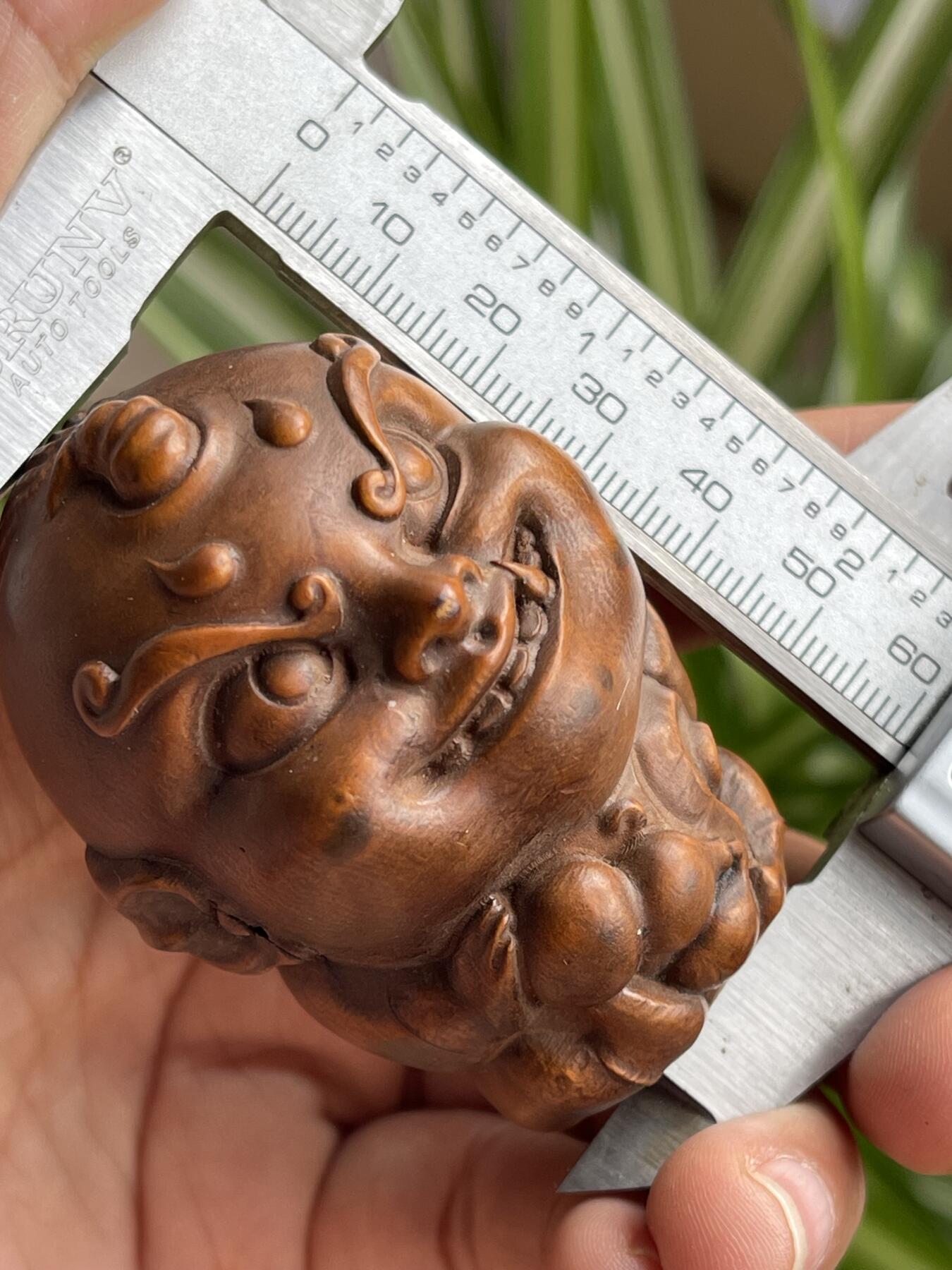 喵了个咪的第三期木器杂项小摆件拍卖 黄杨木手把件