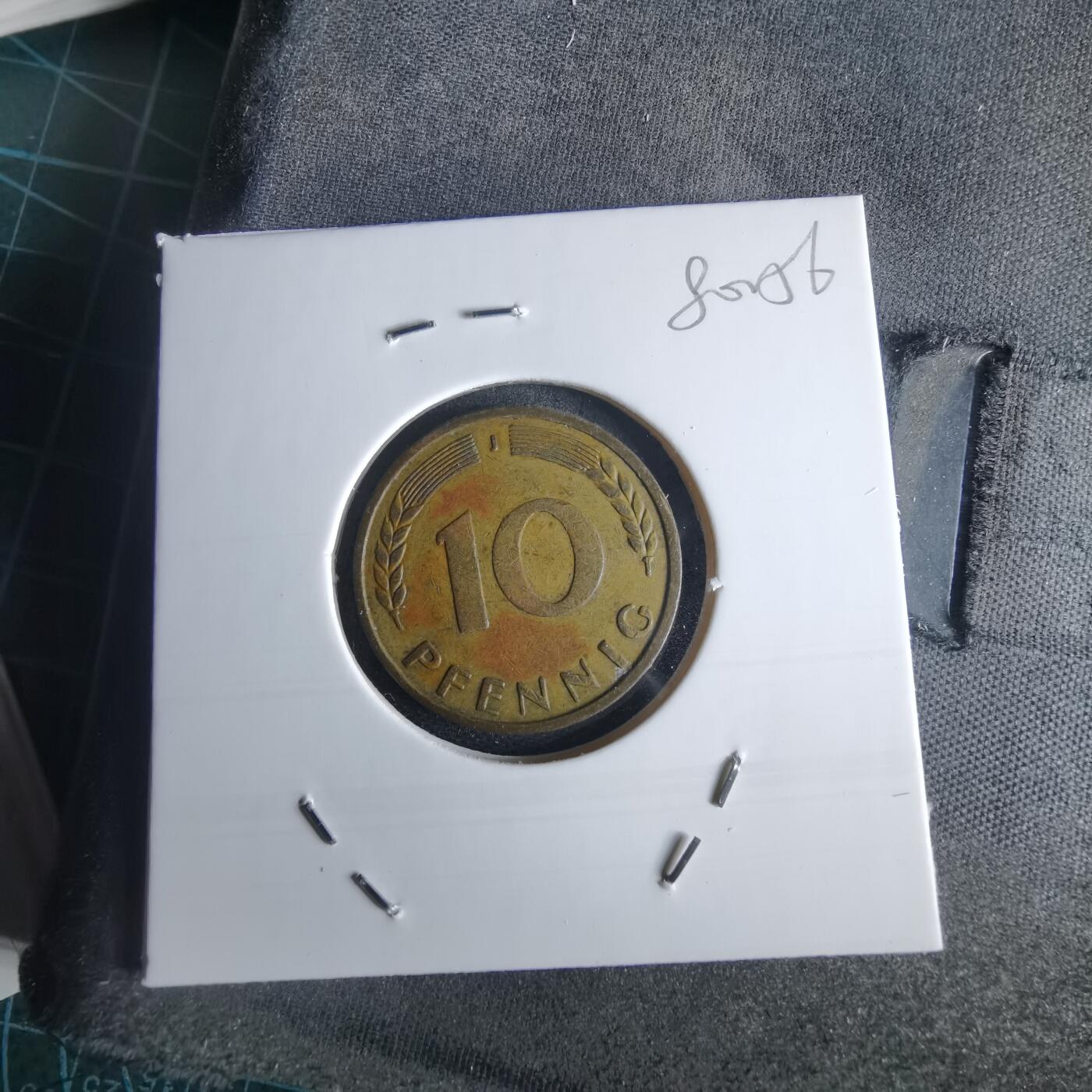 沼泽如烟--第980场 德国1950年10芬尼