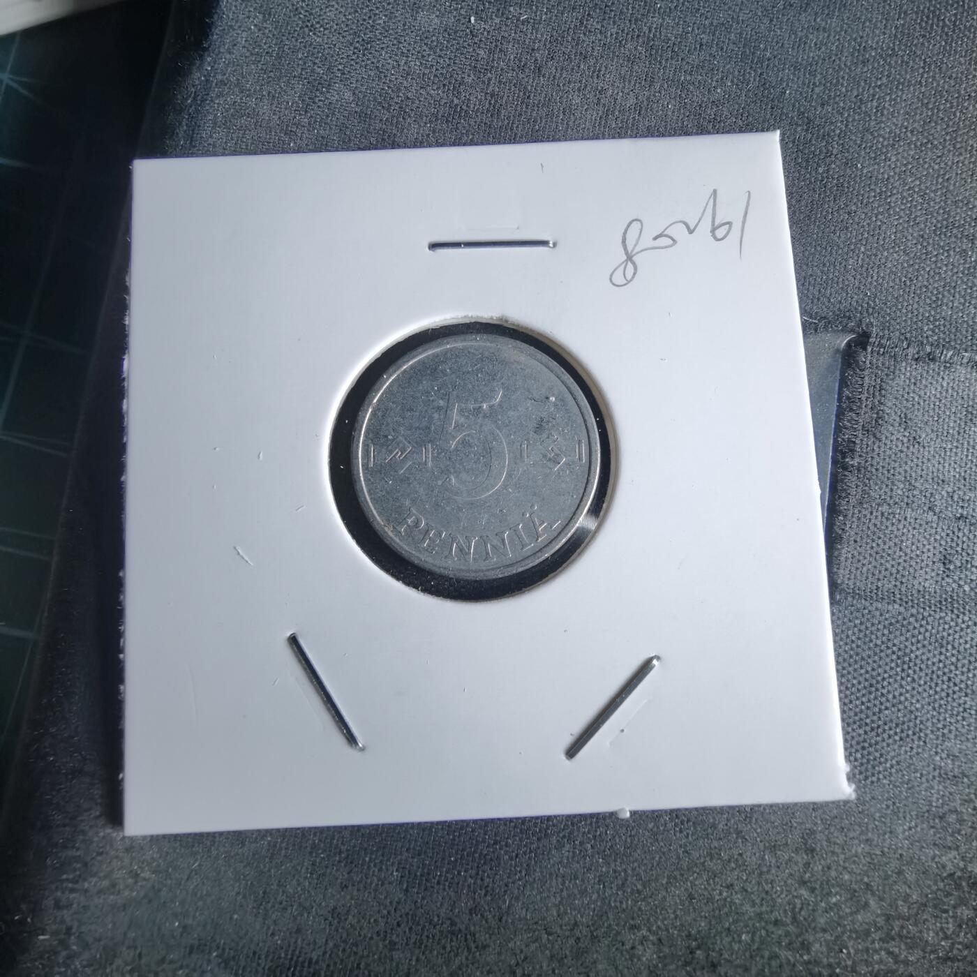 沼泽如烟--第980场 芬兰1983年5芬尼