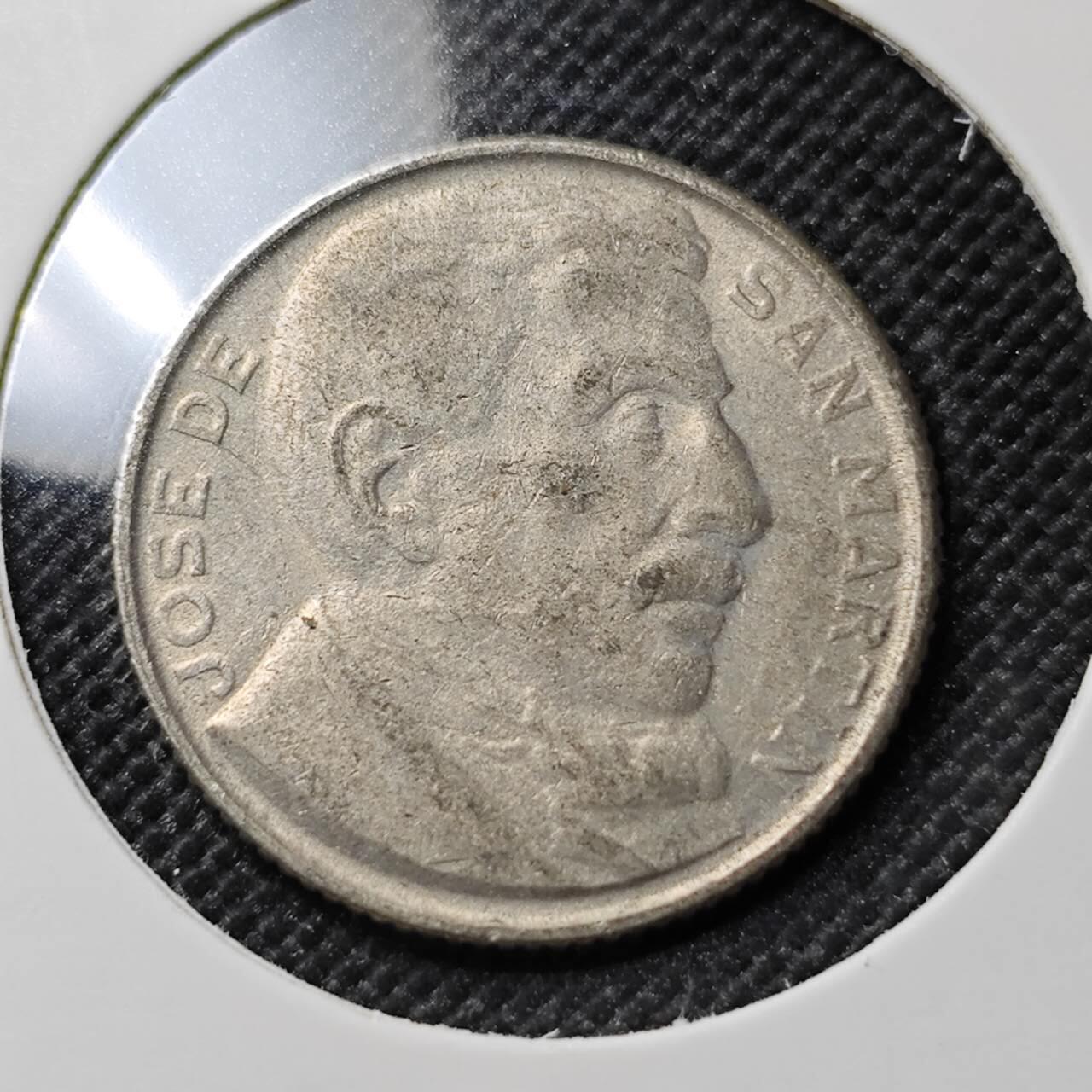 KK钱币收藏小铺  第390期  2月预留时间 周末发货  阿根廷20分纪念币