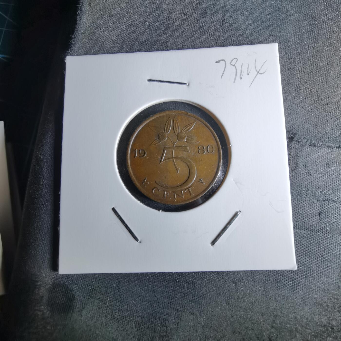 沼泽如烟--第979场 荷兰1980年五分