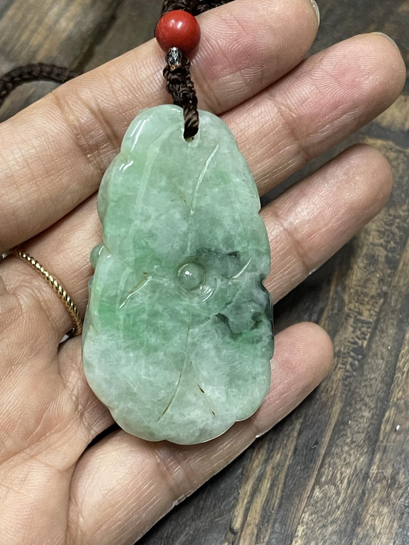 喵了个咪的第二期玉器杂项拍卖 翡翠鱼挂坠