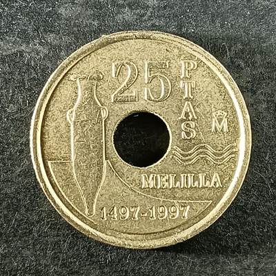 逸泉钱币2026第十四场世界各国散币纪念币A1214-1613 - 1419 西班牙25比塞塔