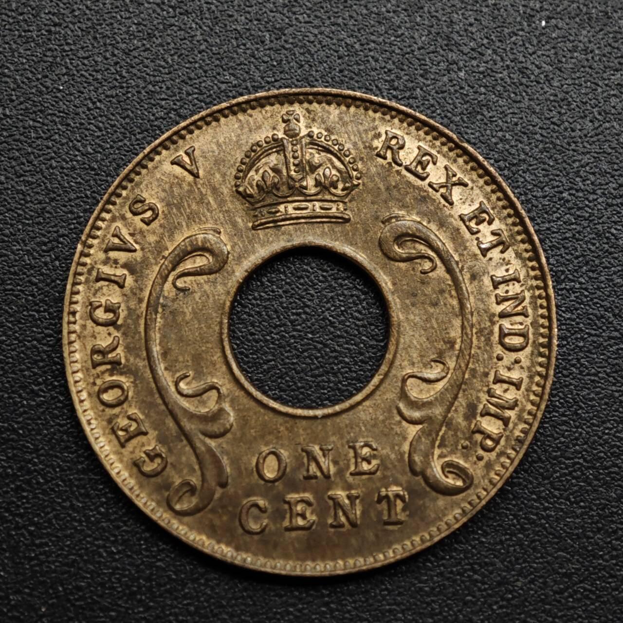 【淘币小摊】限时拍第八百五十七拍  老铜币场  满百包邮可预留两周  周一统一发货  英属东非1930面乔治五世一分铜币