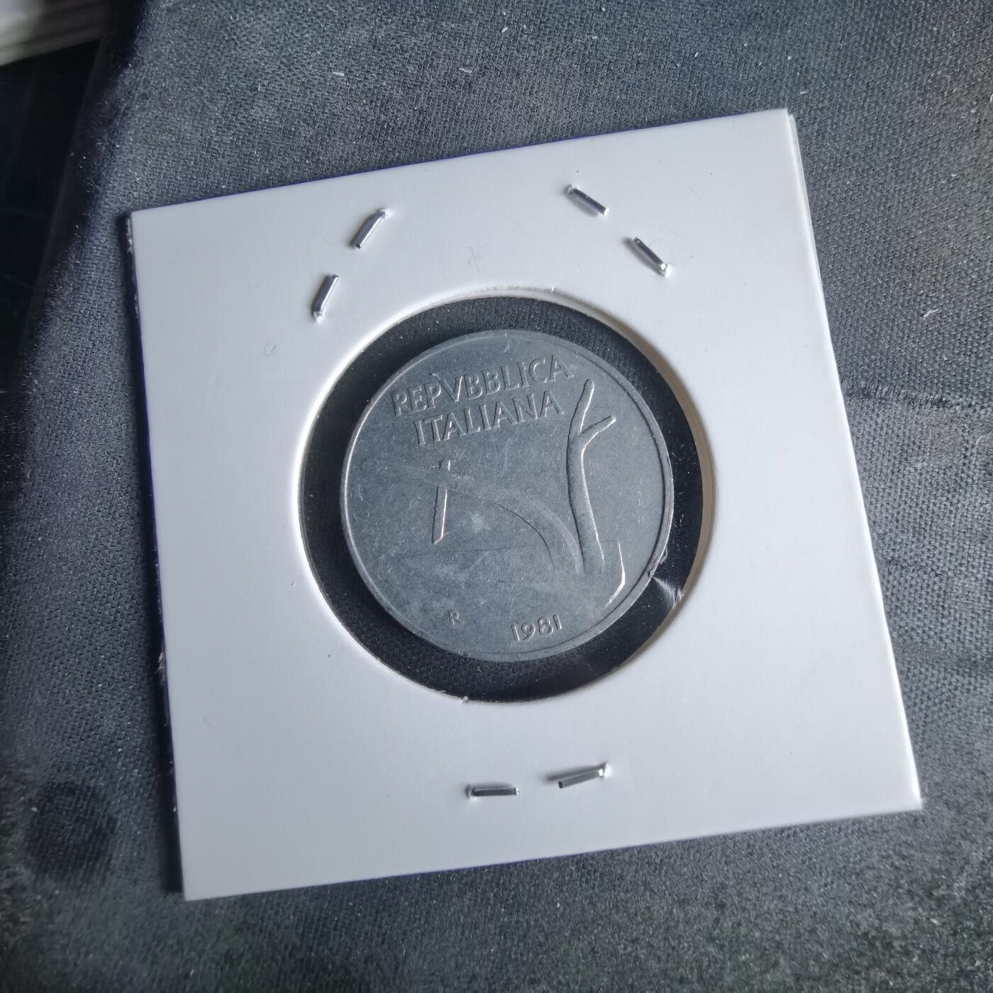 沼泽如烟--第980场 意大利1981年10里拉