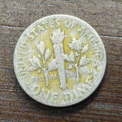 【春节前最后一拍，下一场3.3号】★第139加场★银币专场 不寄存，200包邮。不满200元，支付5元运费。《接受代拍 代送NGC评级》 - 9【无寄存】1950年 美国 10分 银币 罗斯福总统