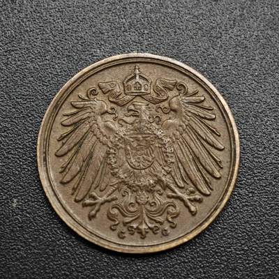 【淘币小摊】限时拍第八百五十七拍  老铜币场  满百包邮可预留两周  周一统一发货  - 德国1892年1芬妮长翅铜币