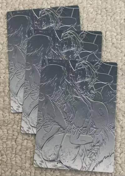 春节前倒数第二场！！龙虎卡牌-七四场（满200元包邮，无佣金，每周六结拍，欢迎送拍） - 粗闪3张 奇点 好看少女 三宫