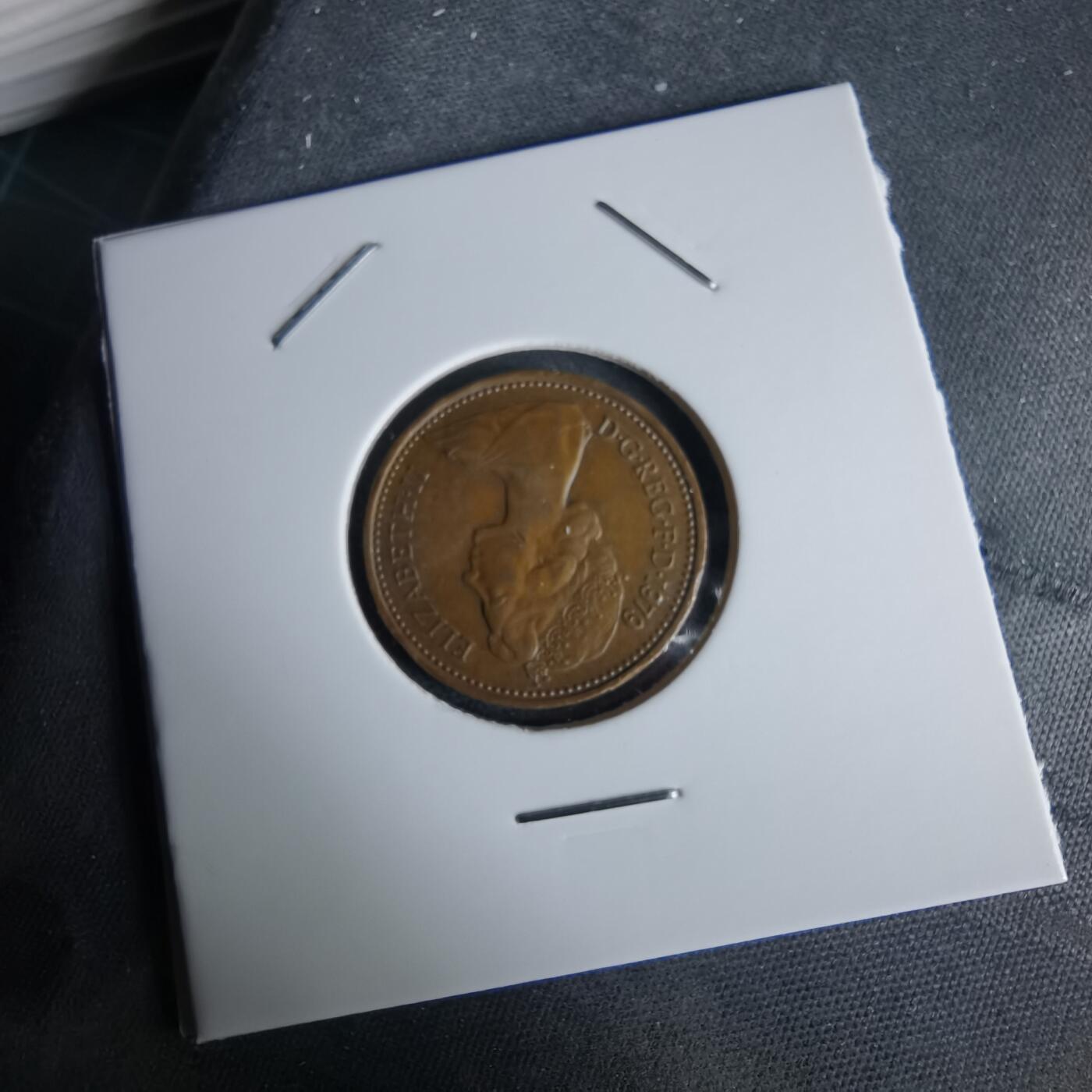 沼泽如烟--第980场 英国1979年1便士