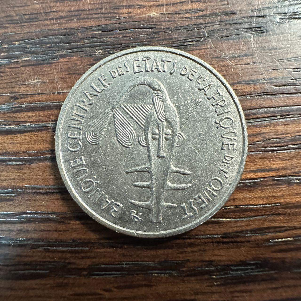 蒂克钱币-第58场 外国散币 奥运/博览会纪念章免佣限时拍 1968年西非货币联盟 100法郎硬币