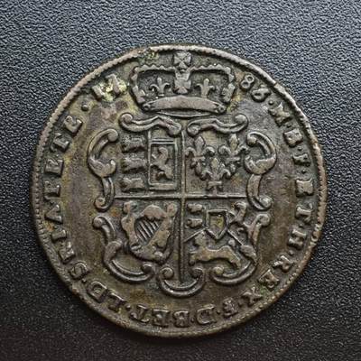 【淘币小摊】限时拍第八百五十七拍  老铜币场  满百包邮可预留两周  周一统一发货  - 英国1788年乔治三世铜代币