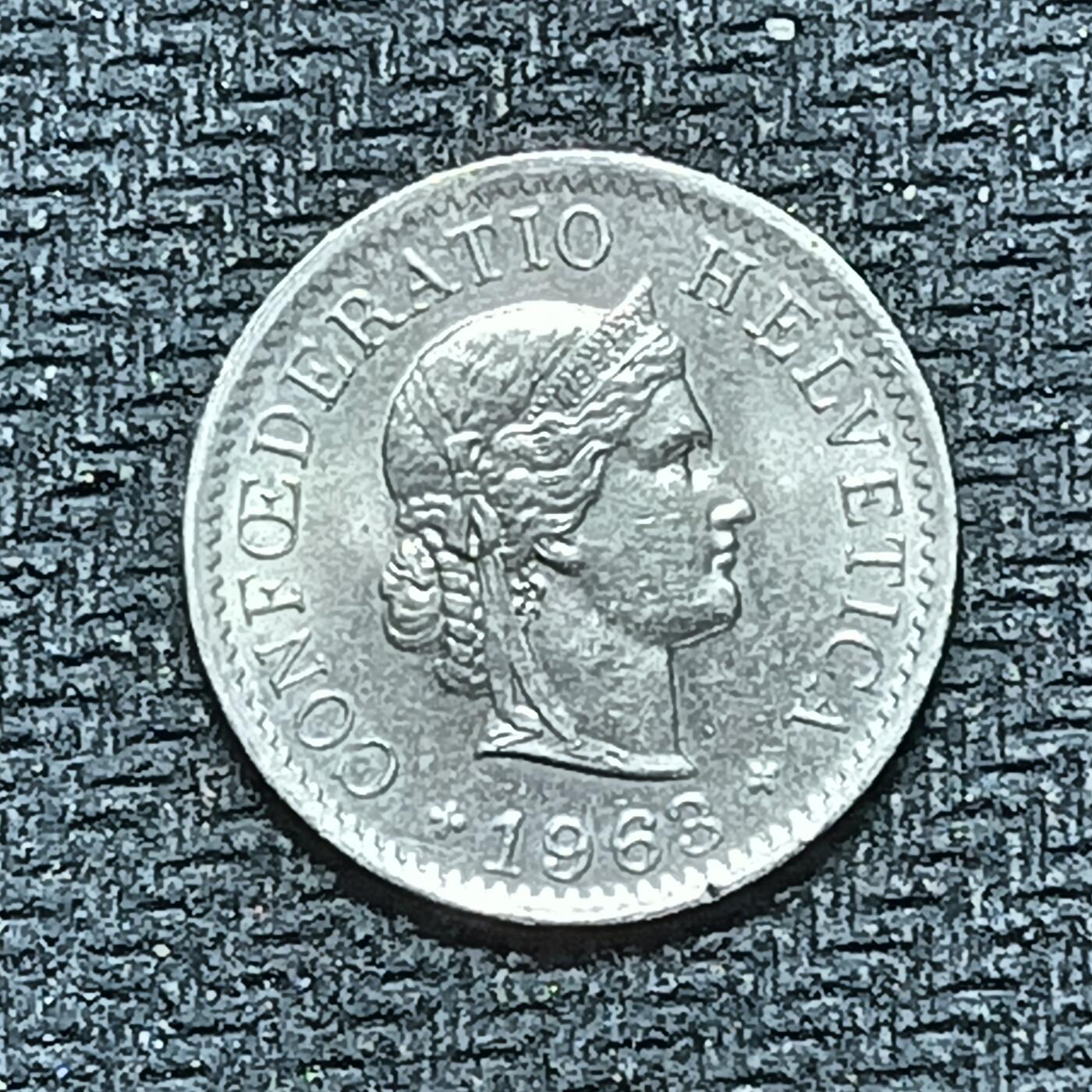 逸泉钱币2026B世界钱币纪念币纸币第八组B831-1230 915瑞士5生丁