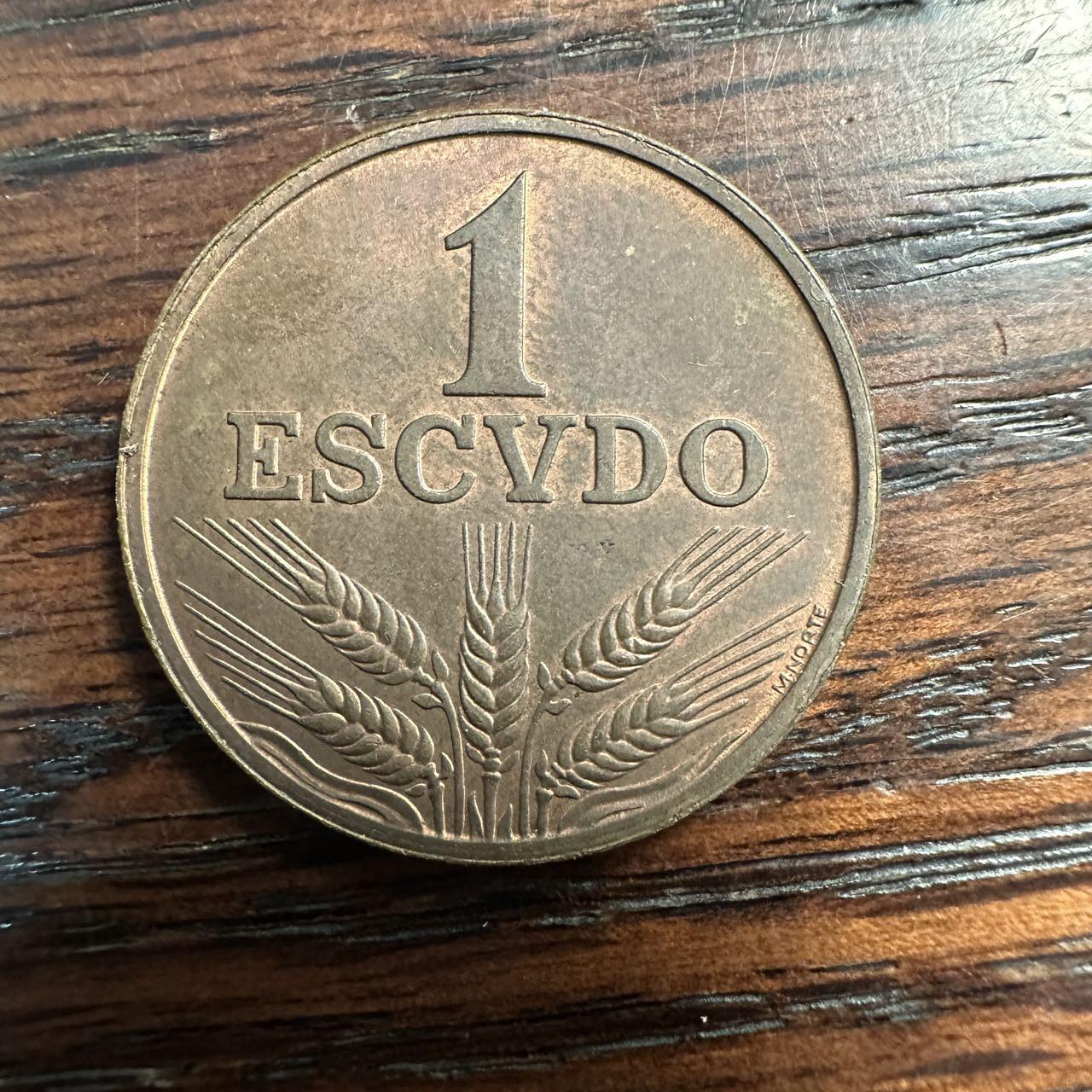 蒂克钱币-第58场 外国散币 奥运/博览会纪念章免佣限时拍 1979年葡萄牙1埃斯库多（1 Escudo）流通硬币